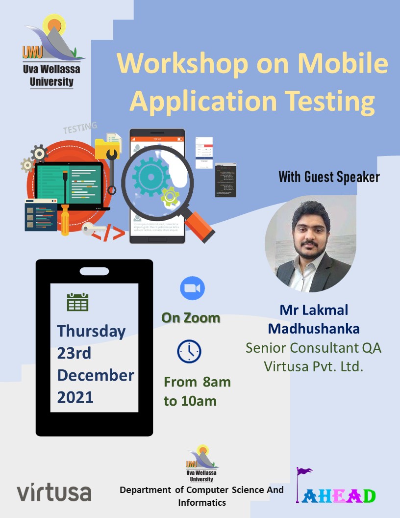 Test mobile applications in different application frameworks