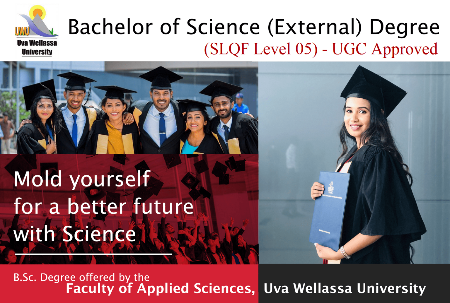 Bachelor Of Science (BSc) External Degree Programme | Uva Wellassa ...